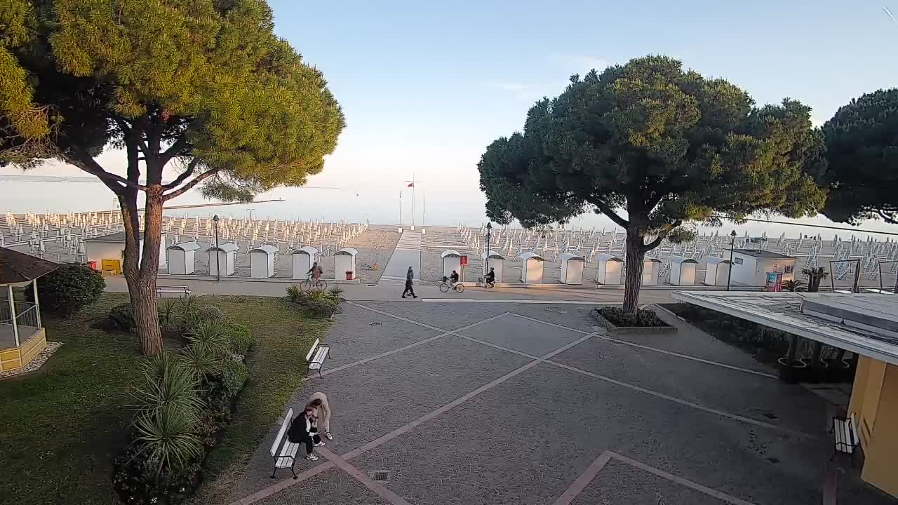 Webcam de Grado – Entrada de la playa (Lido di Grado)