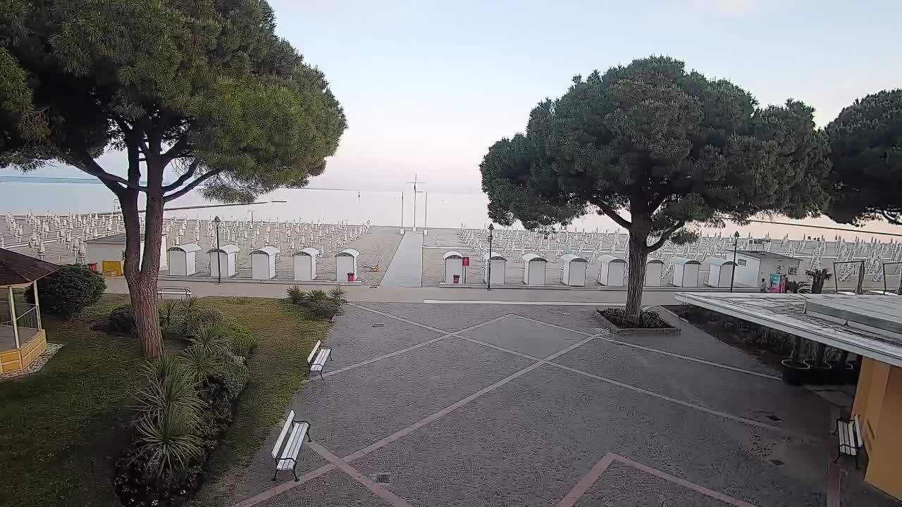Web kamera Grado – Ulaz na plažu (Lido di Grado)