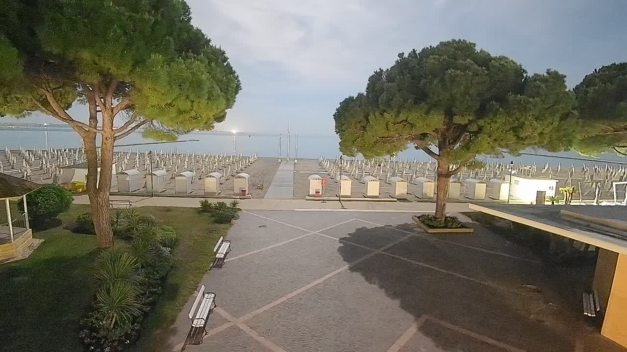 Web kamera Grado – Ulaz na plažu (Lido di Grado)