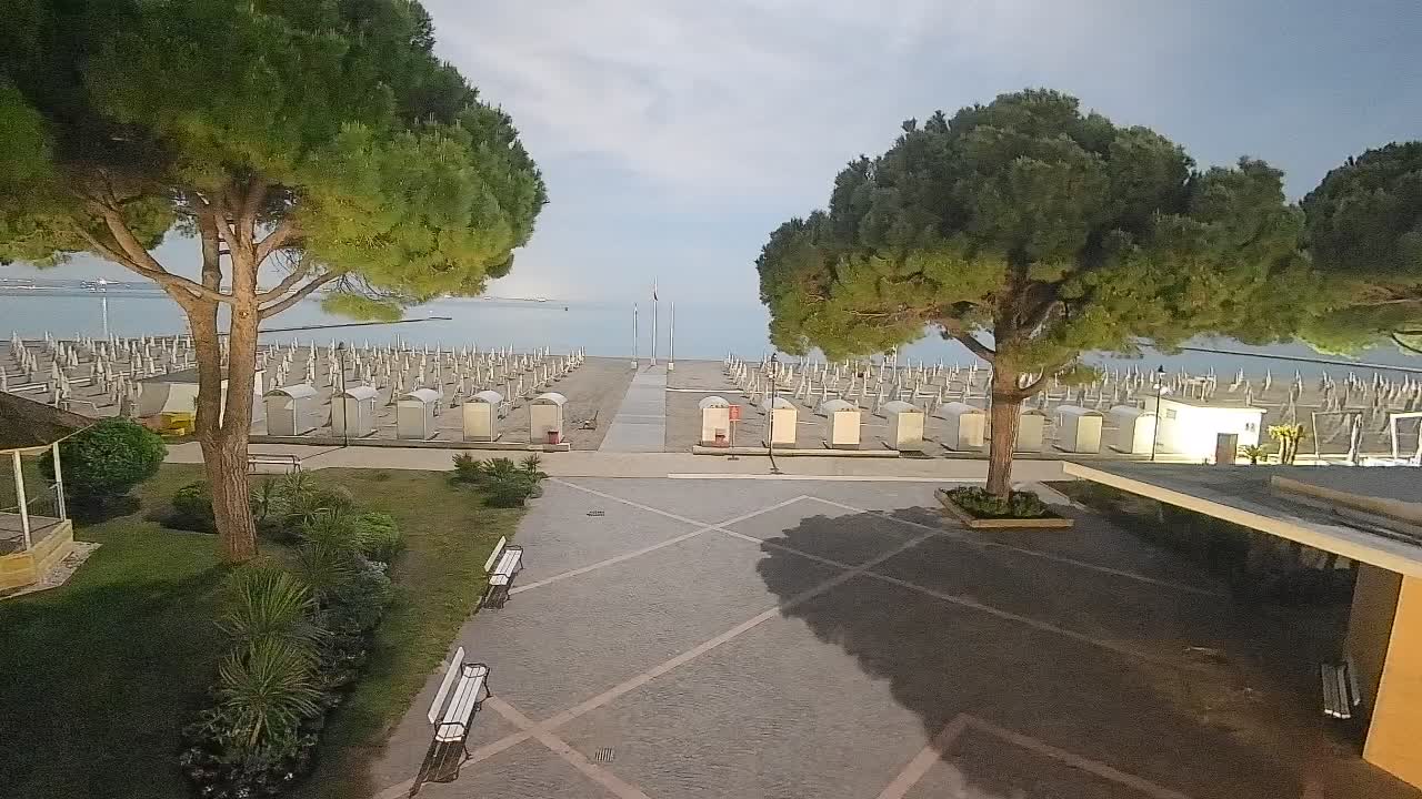 Webcam Grado – Entrée de la plage (Lido di Grado)