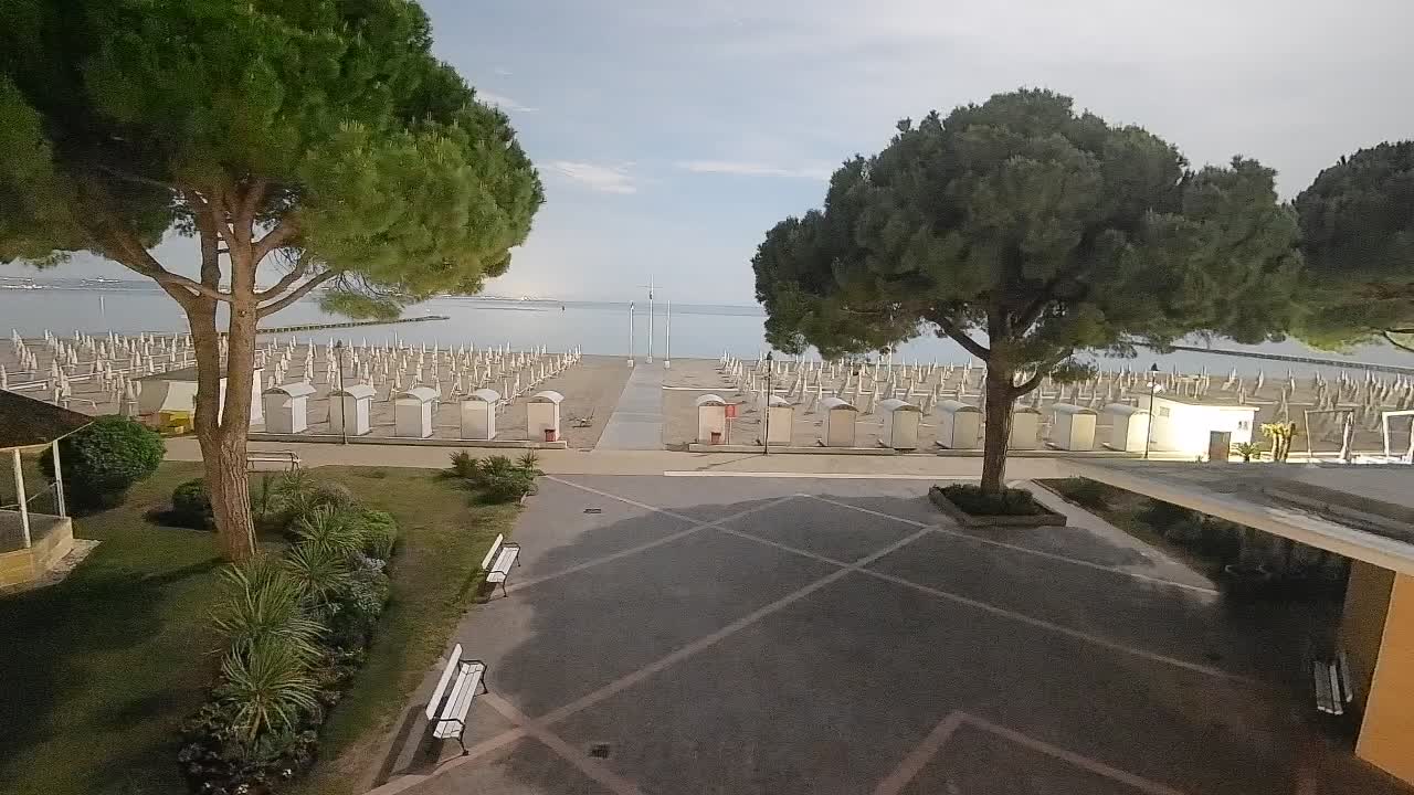 Webcam Grado – Entrée de la plage (Lido di Grado)