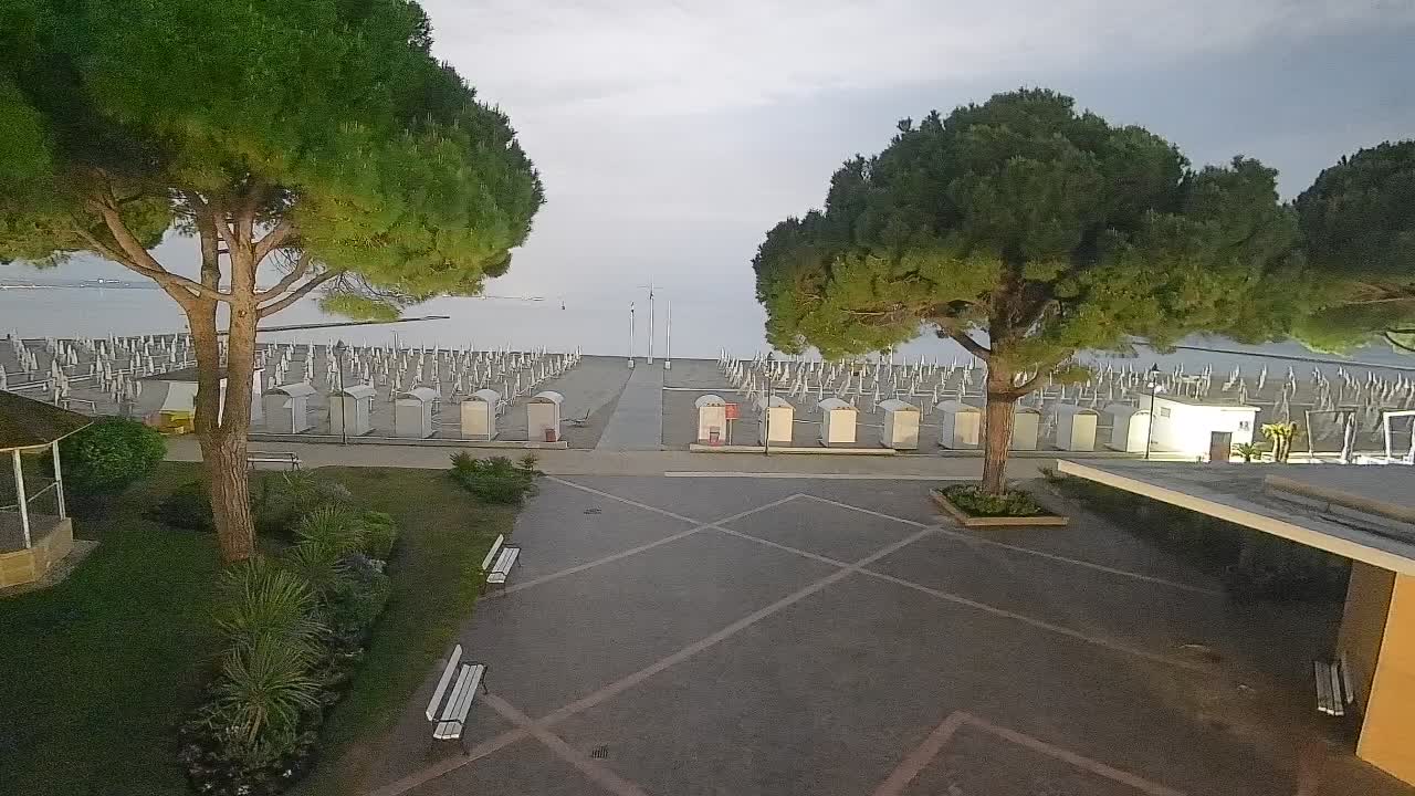 Grado Strand Eingang | Live-Ansicht der Küste