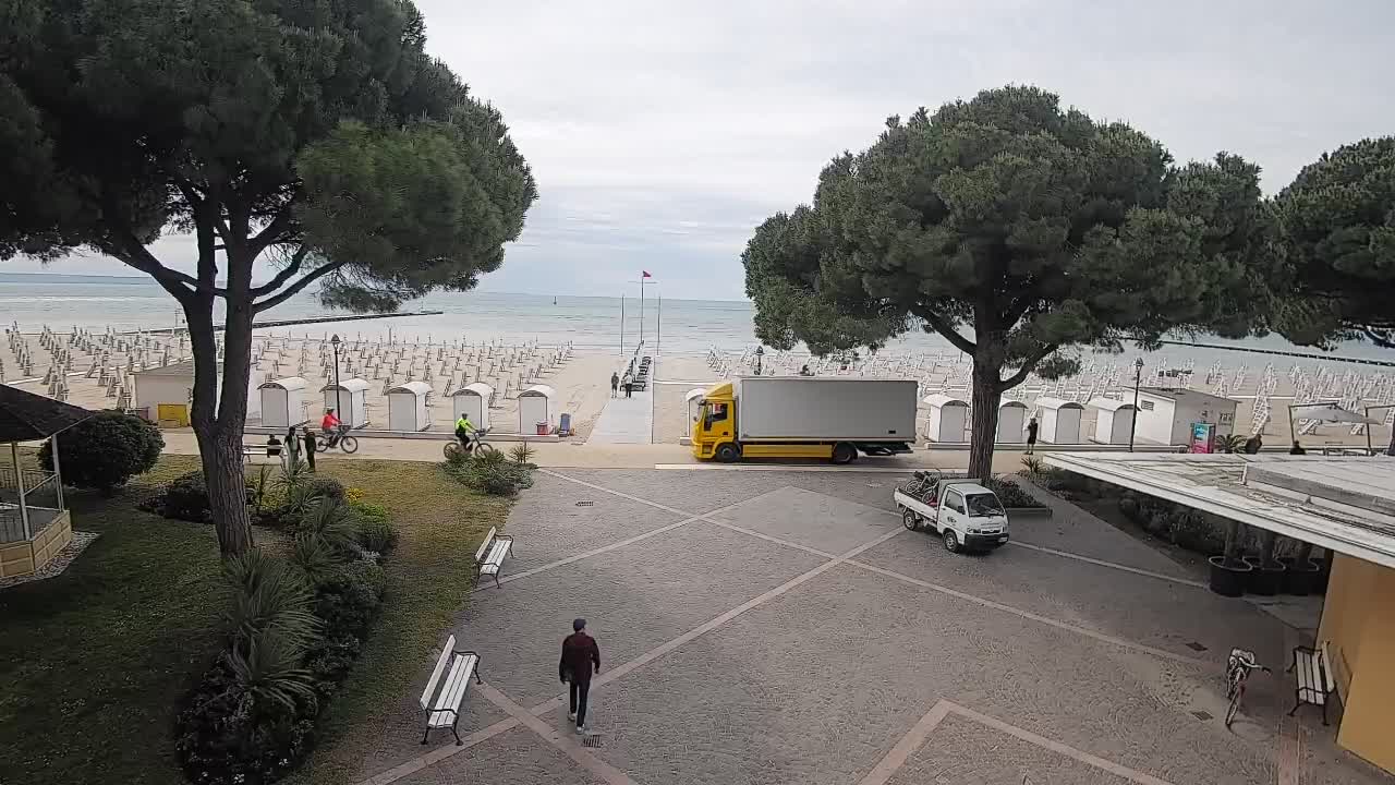 Webcam Grado – Entrée de la plage (Lido di Grado)