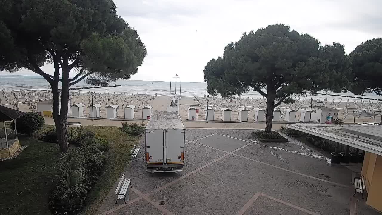 Webcam Grado – Entrée de la plage (Lido di Grado)