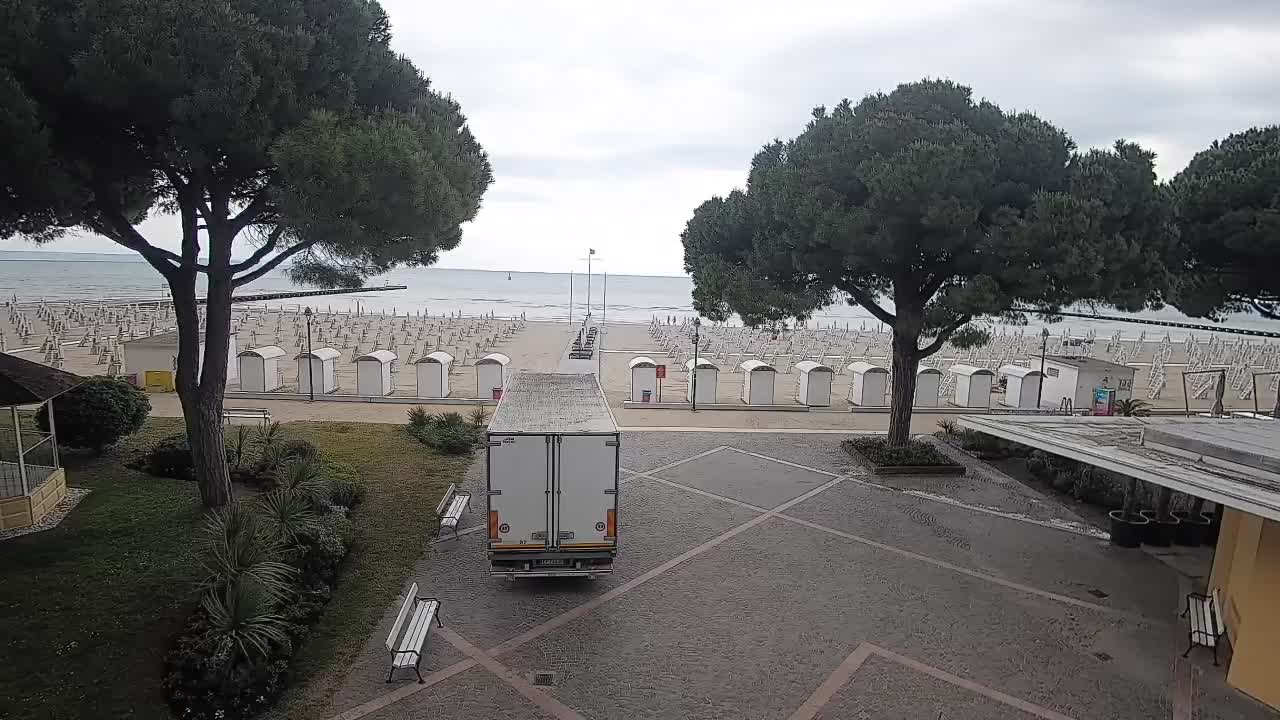 Webcam de Grado – Entrada de la playa (Lido di Grado)