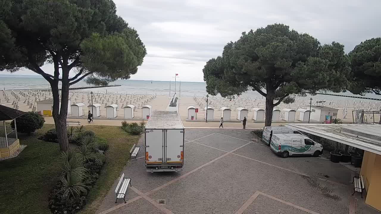 Webcam de Grado – Entrada de la playa (Lido di Grado)