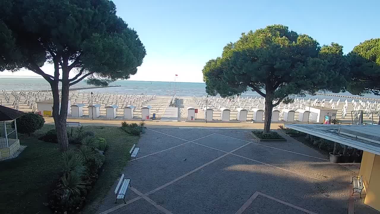 Webcam de Grado – Entrada de la playa (Lido di Grado)