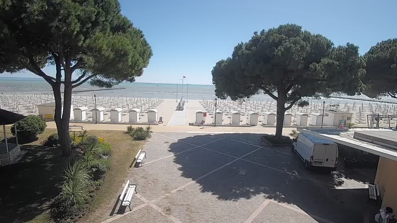 Webcam de Grado – Entrada de la playa (Lido di Grado)