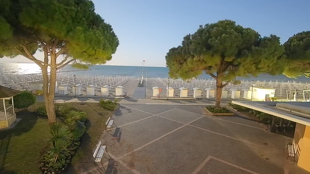 Grado Webcam – Strandzugang am Lido di Grado
