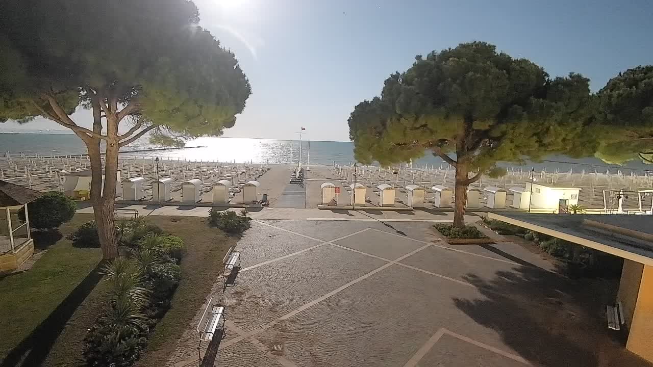 Grado Webcam – Strandzugang am Lido di Grado