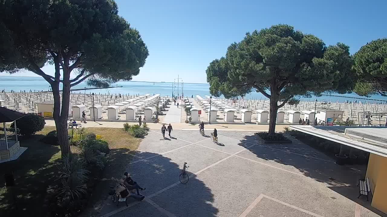 Gradež Vhod na Plažo: Pogled v Živo na Obalo