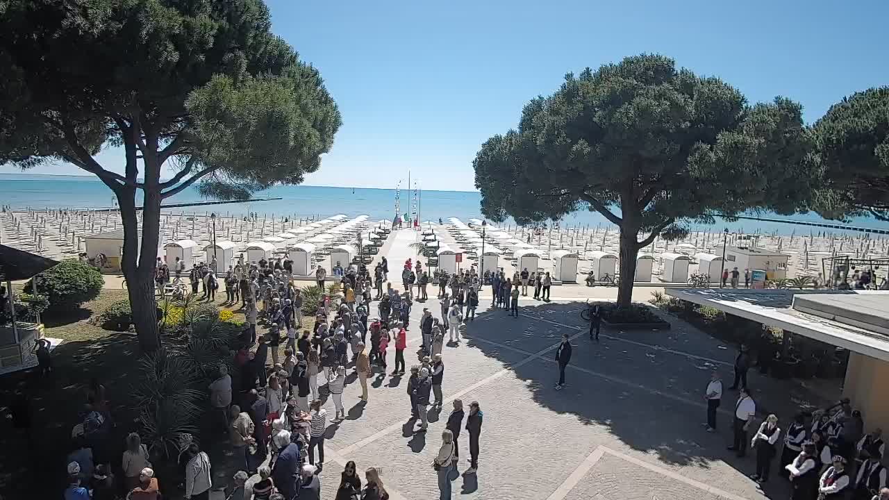 Grado Strand Eingang | Live-Ansicht der Küste