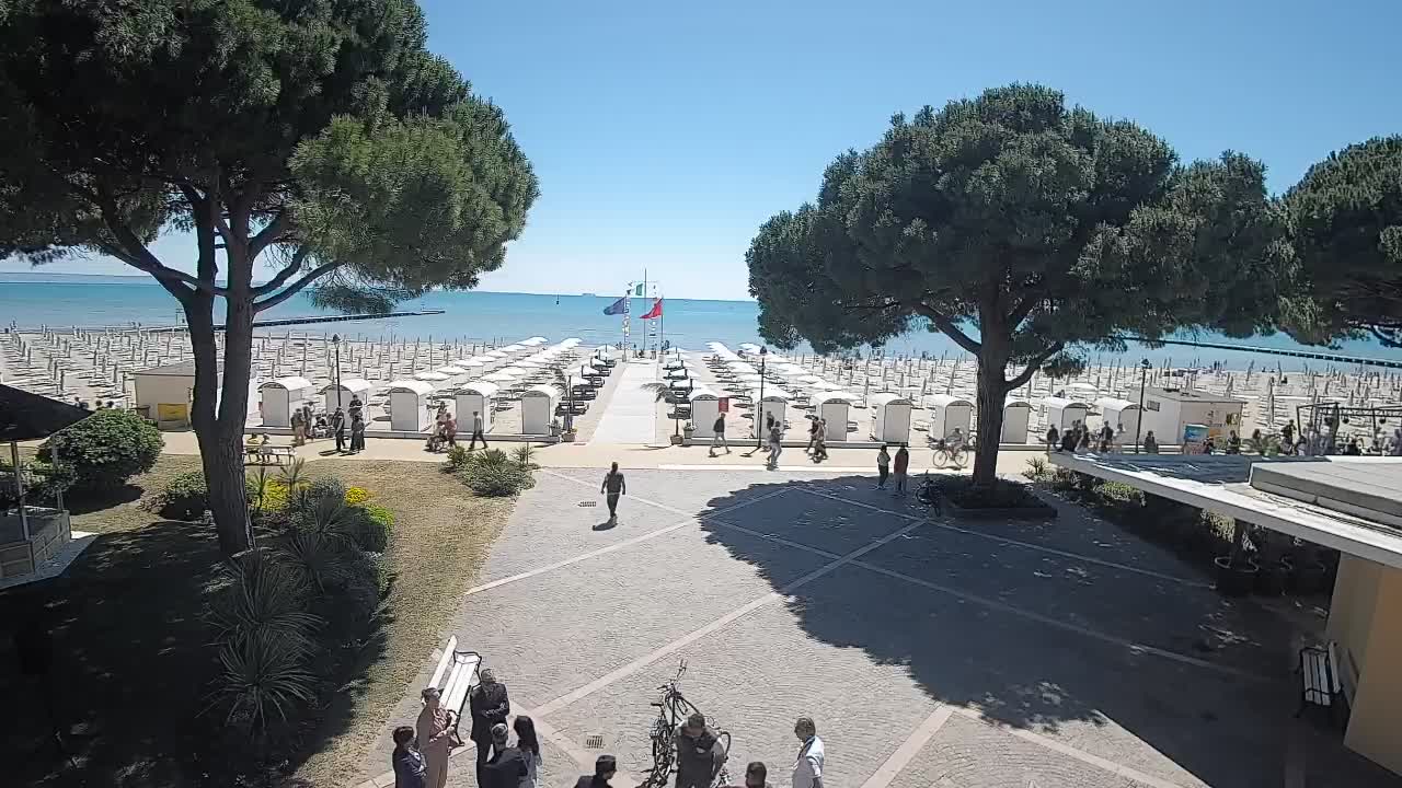Web kamera Grado – Ulaz na plažu (Lido di Grado)