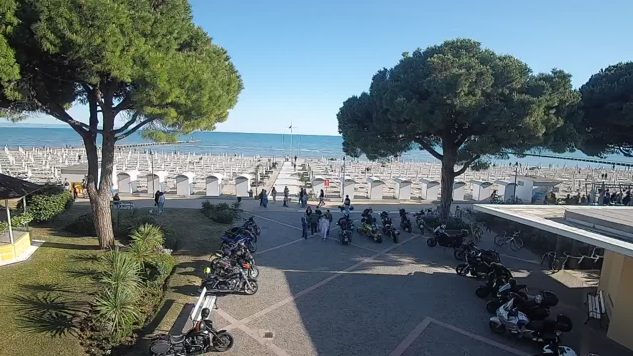 Entrée Plage Grado | Vue en Direct sur le Littoral
