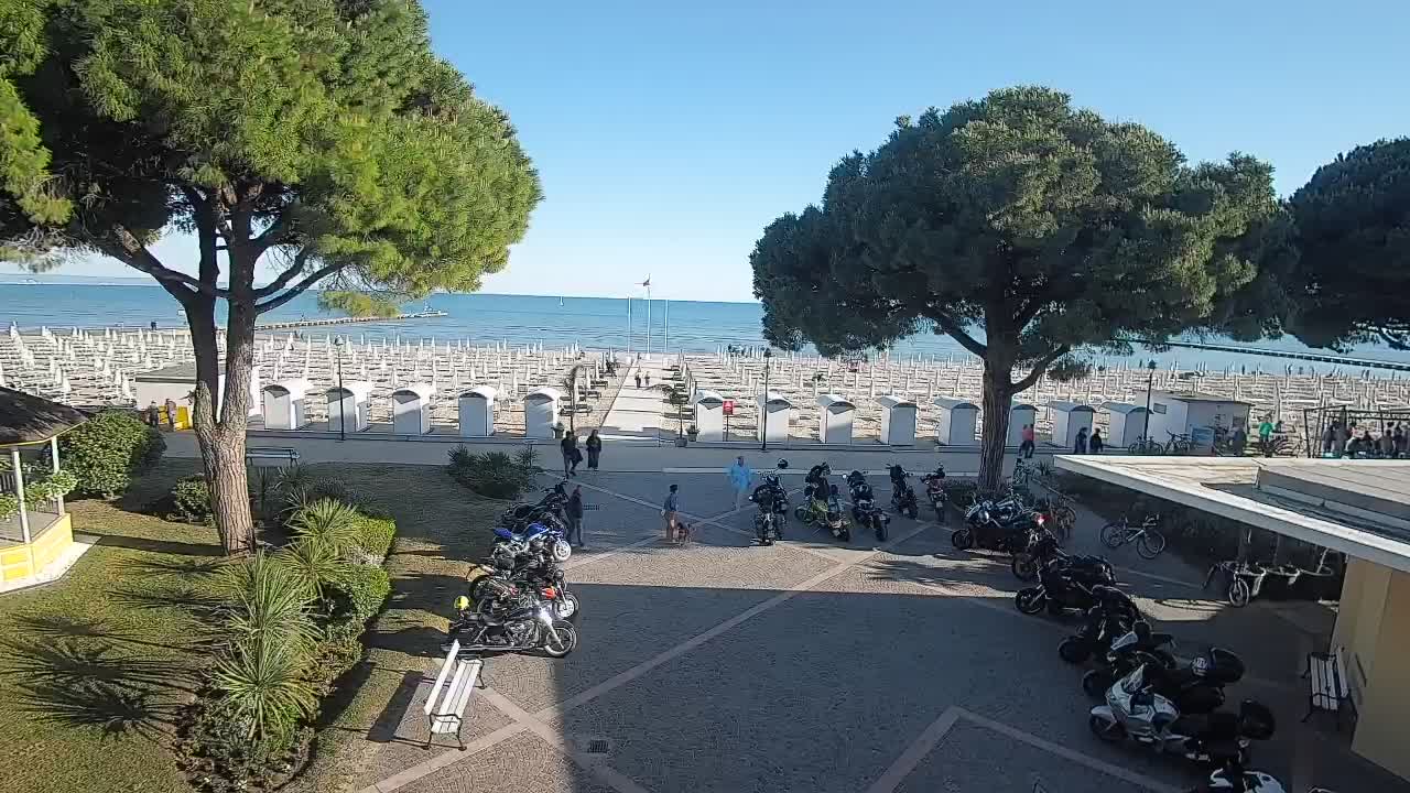 Entrée Plage Grado | Vue en Direct sur le Littoral