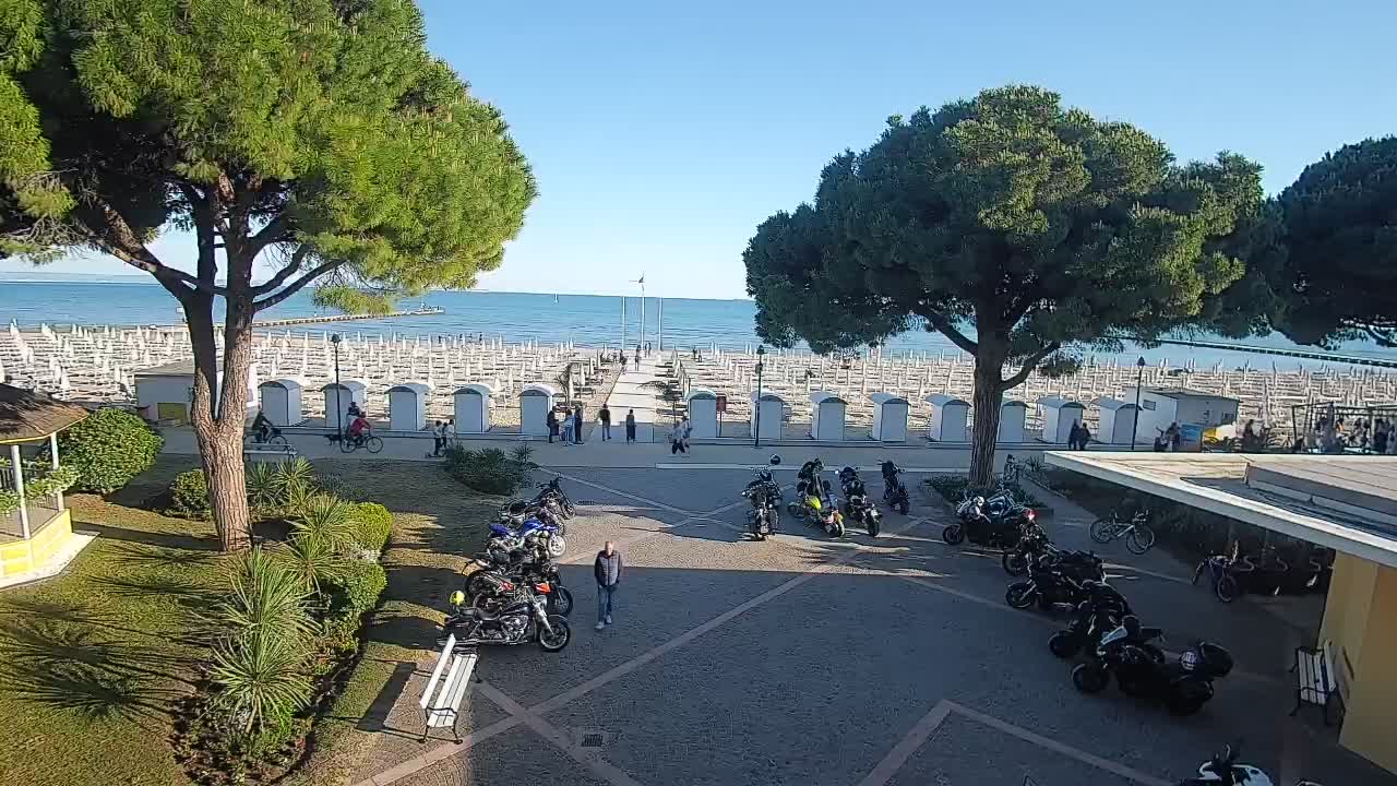 Gradež Vhod na Plažo: Pogled v Živo na Obalo