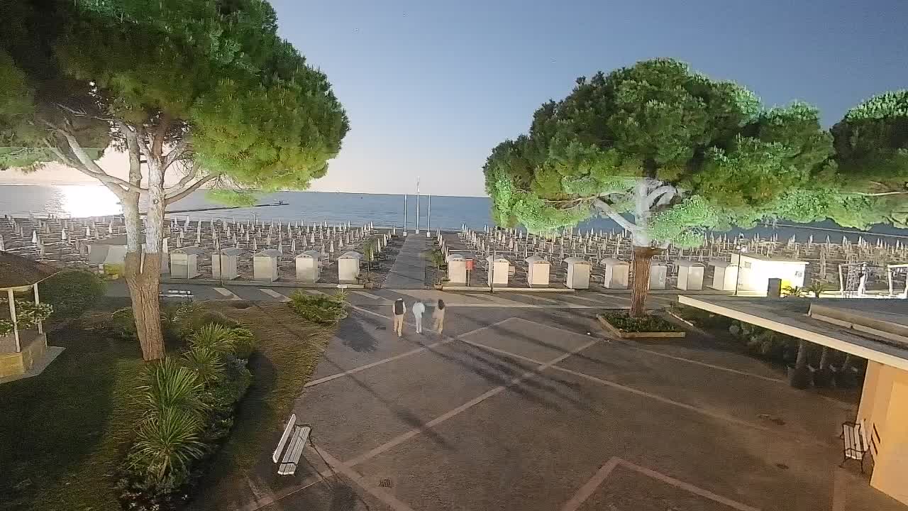 Spletna kamera Gradež (Grado) – Vhod na plažo