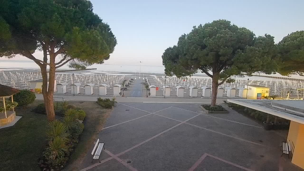 Spletna kamera Gradež (Grado) – Vhod na plažo