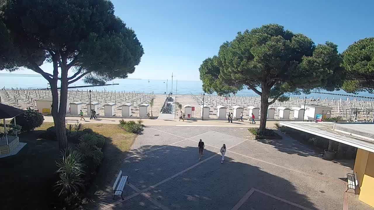 Web kamera Grado – Ulaz na plažu (Lido di Grado)