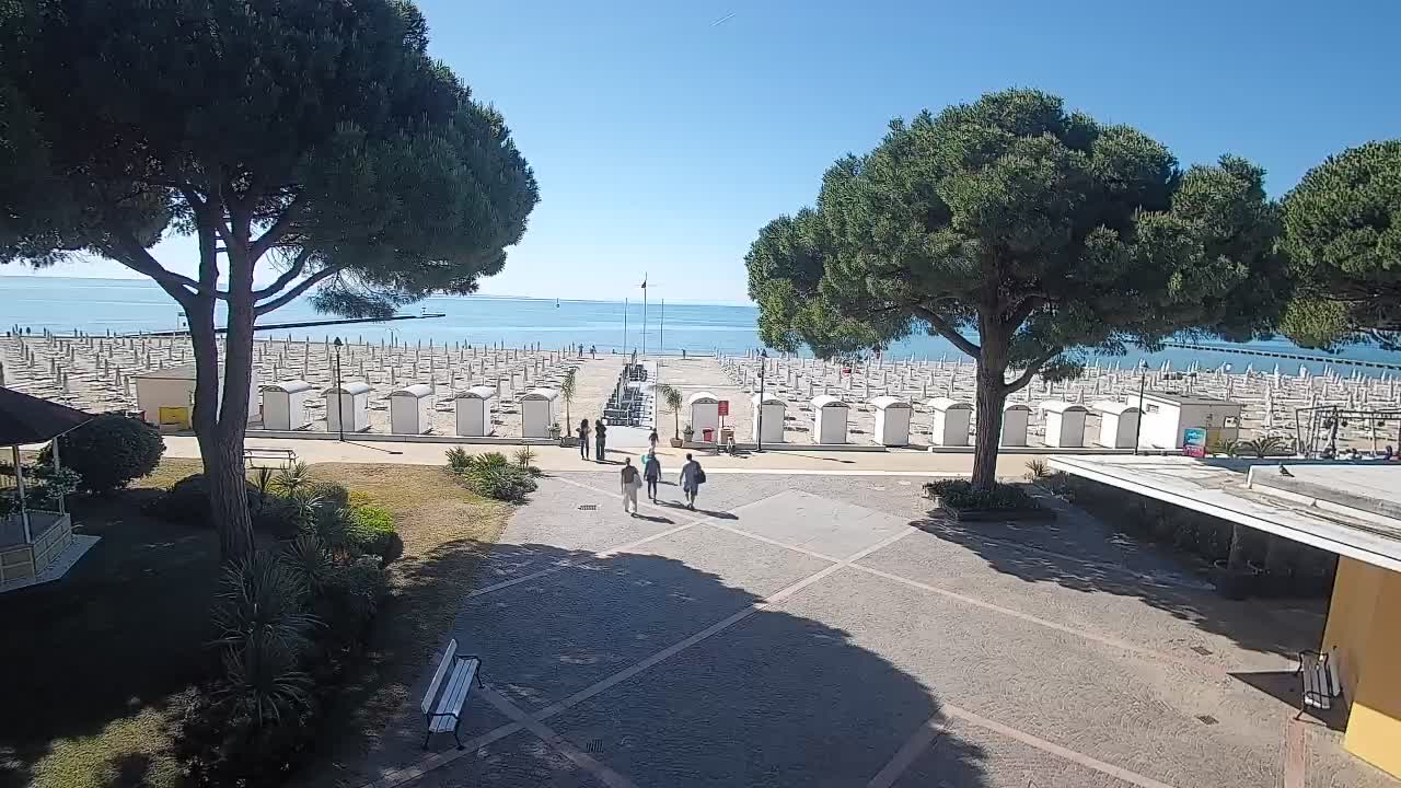 Spletna kamera Gradež (Grado) – Vhod na plažo