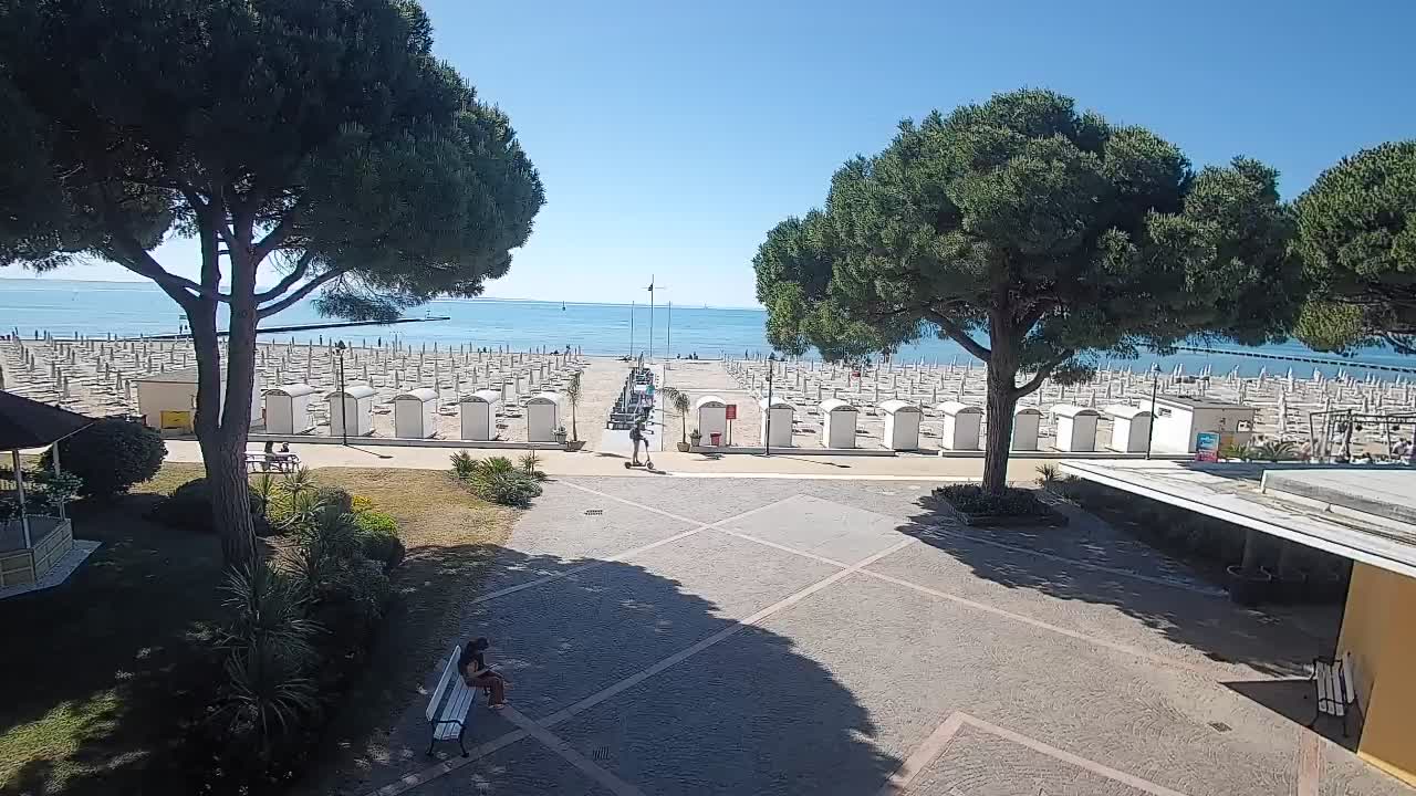 Web kamera Grado – Ulaz na plažu (Lido di Grado)