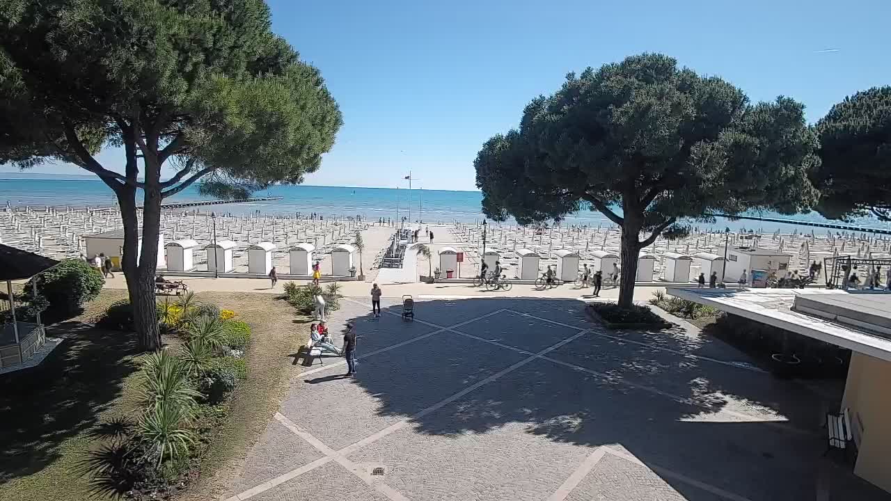 Grado Webcam – Strandzugang am Lido di Grado