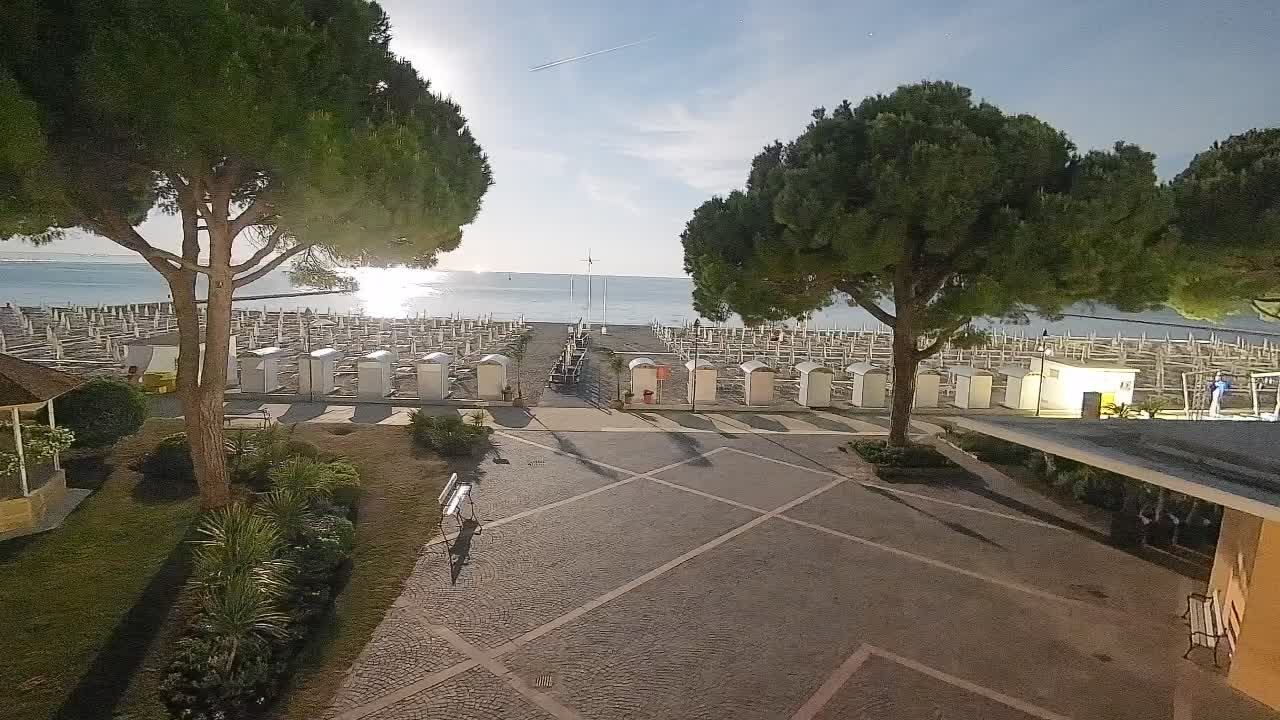 Grado Webcam – Strandzugang am Lido di Grado