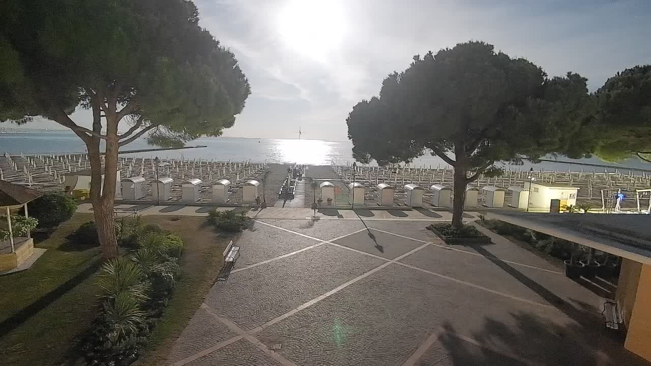 Webcam Grado – Entrée de la plage (Lido di Grado)