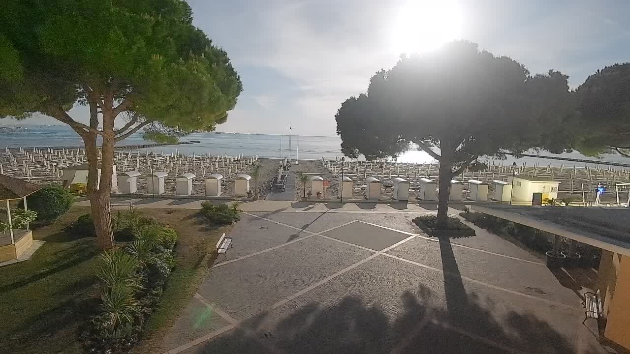 Webcam Grado – Entrée de la plage (Lido di Grado)
