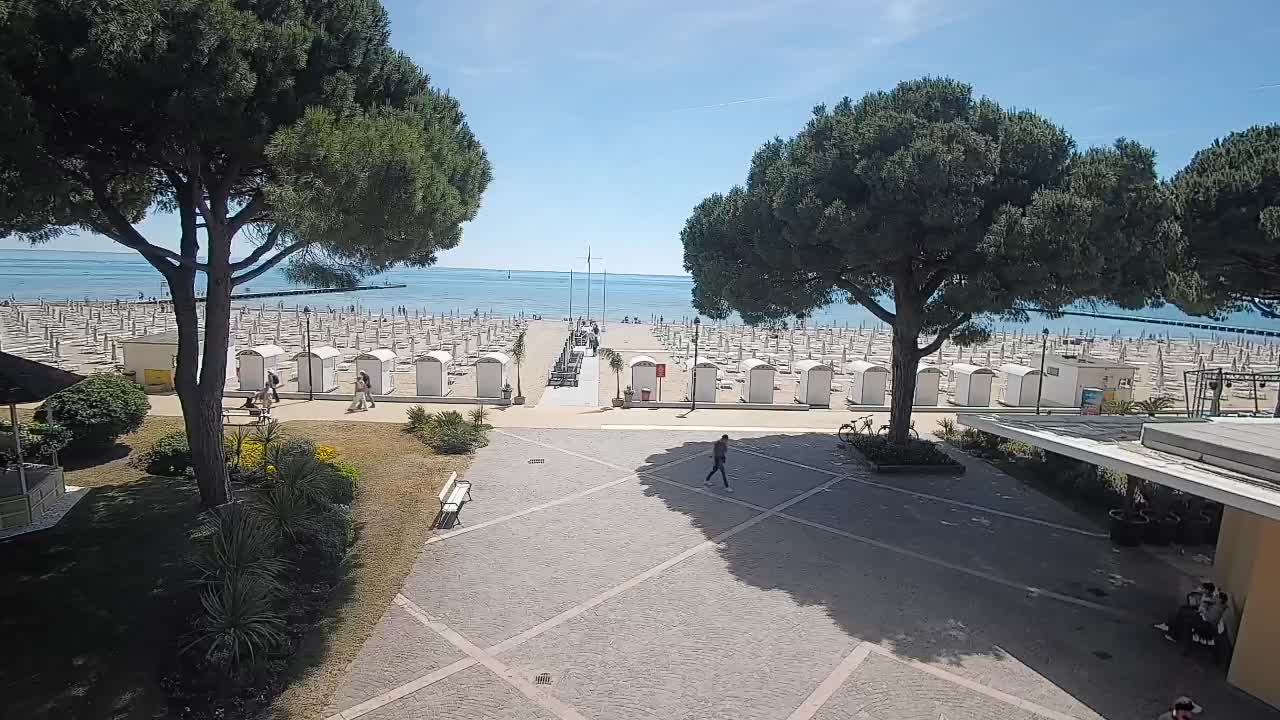 Webcam Grado – Entrée de la plage (Lido di Grado)