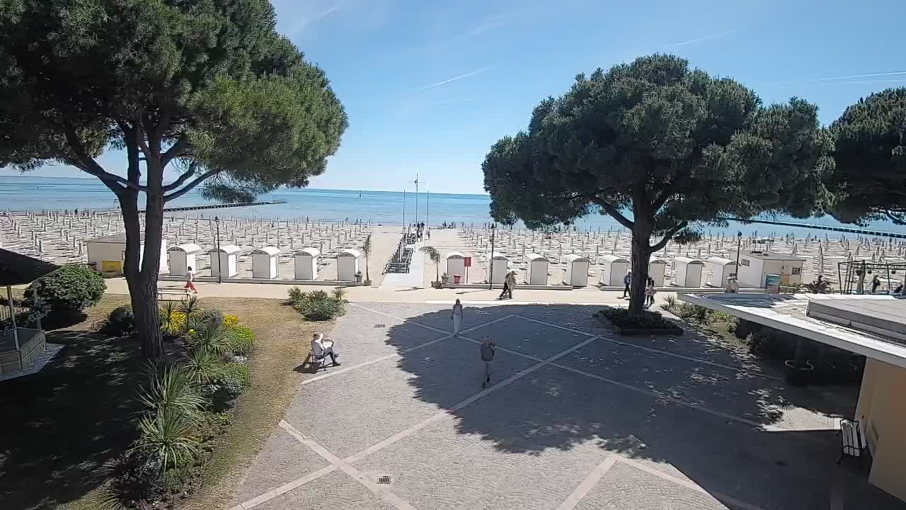 Webcam de Grado – Entrada de la playa (Lido di Grado)