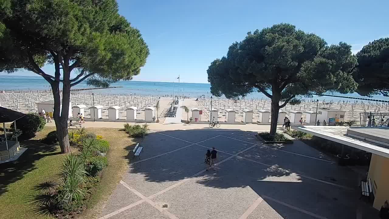 Spletna kamera Gradež (Grado) – Vhod na plažo