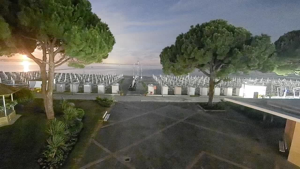 Spletna kamera Gradež (Grado) – Vhod na plažo