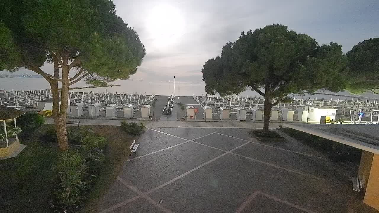 Spletna kamera Gradež (Grado) – Vhod na plažo