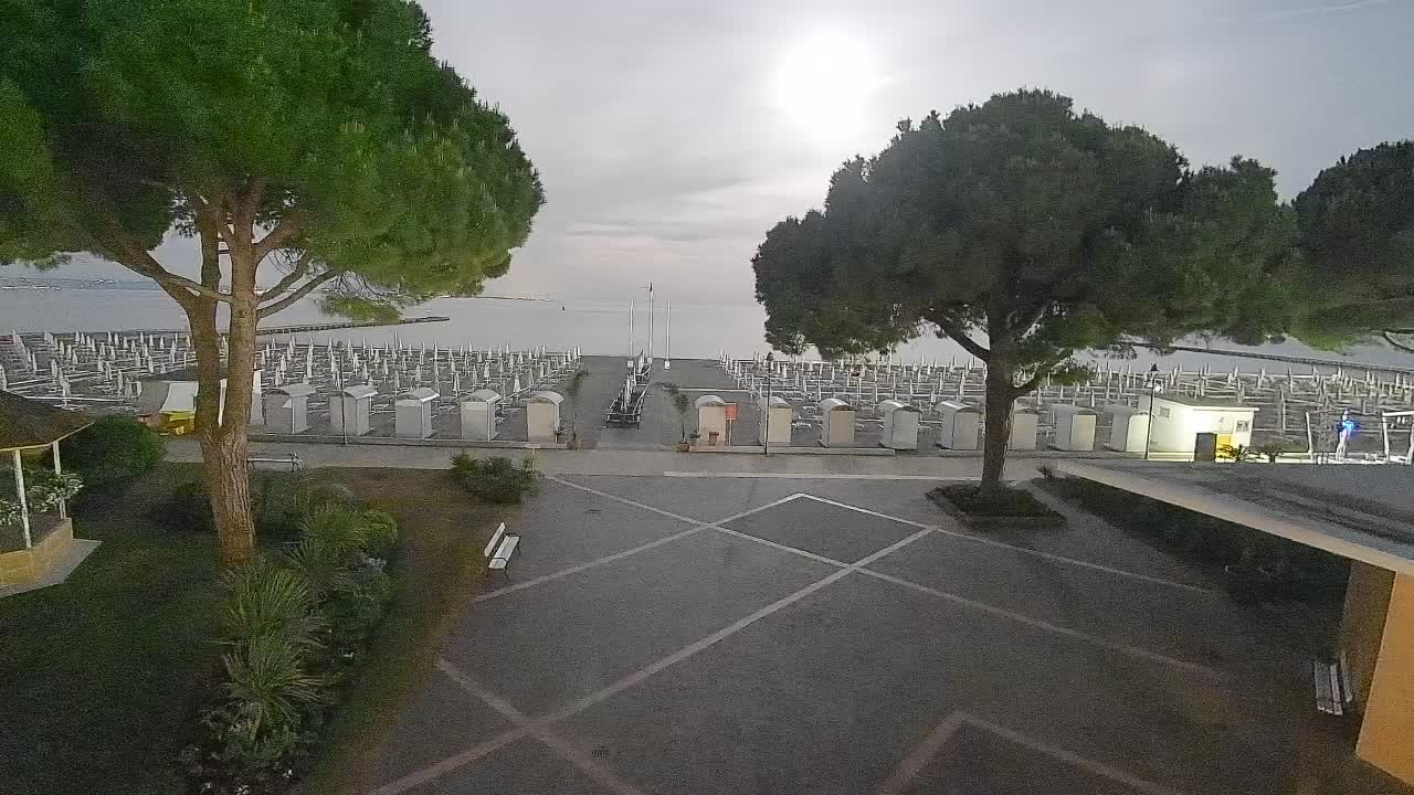Webcam de Grado – Entrada de la playa (Lido di Grado)