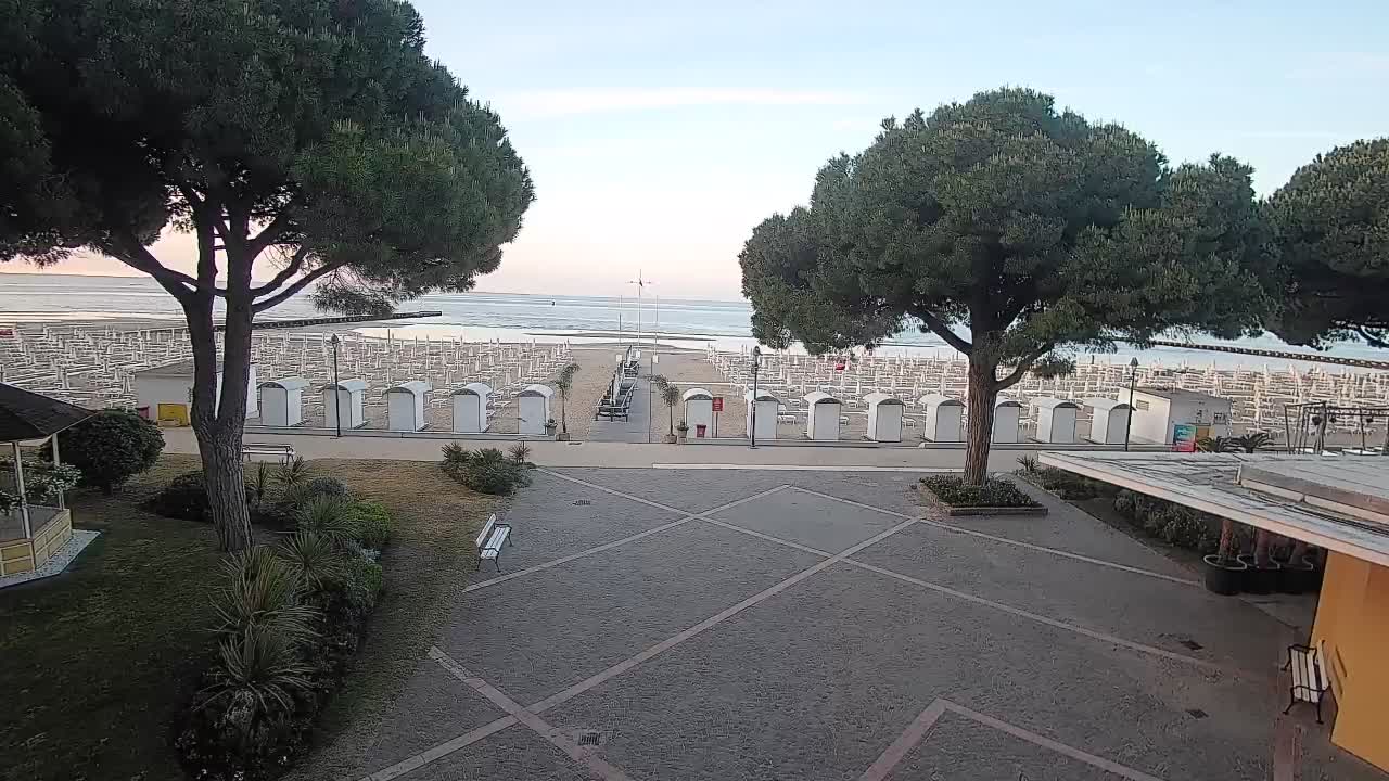 Webcam de Grado – Entrada de la playa (Lido di Grado)