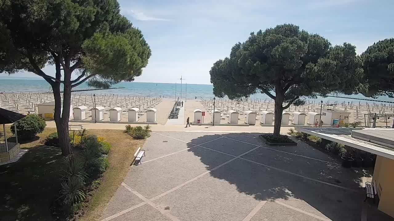 Webcam de Grado – Entrada de la playa (Lido di Grado)