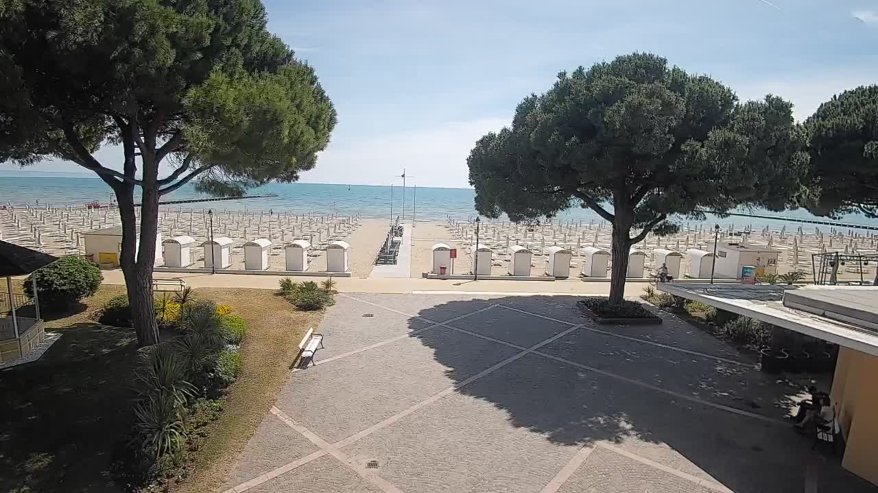 Webcam Grado – Entrée de la plage (Lido di Grado)