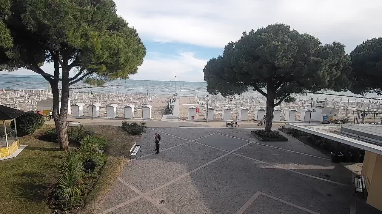 Webcam de Grado – Entrada de la playa (Lido di Grado)