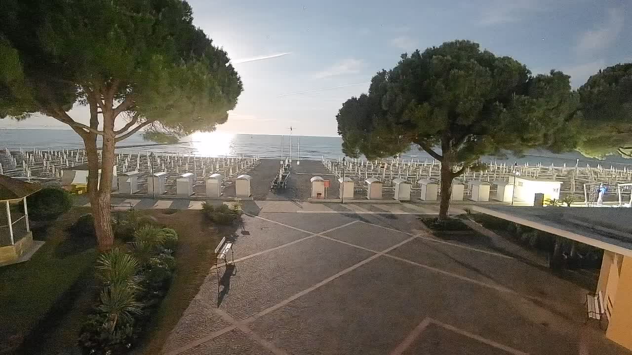 Webcam de Grado – Entrada de la playa (Lido di Grado)
