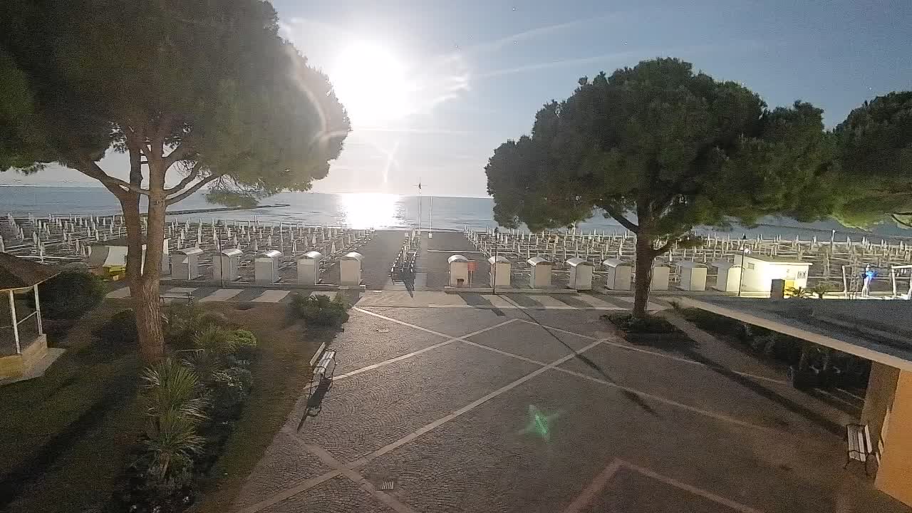 Web kamera Grado – Ulaz na plažu (Lido di Grado)
