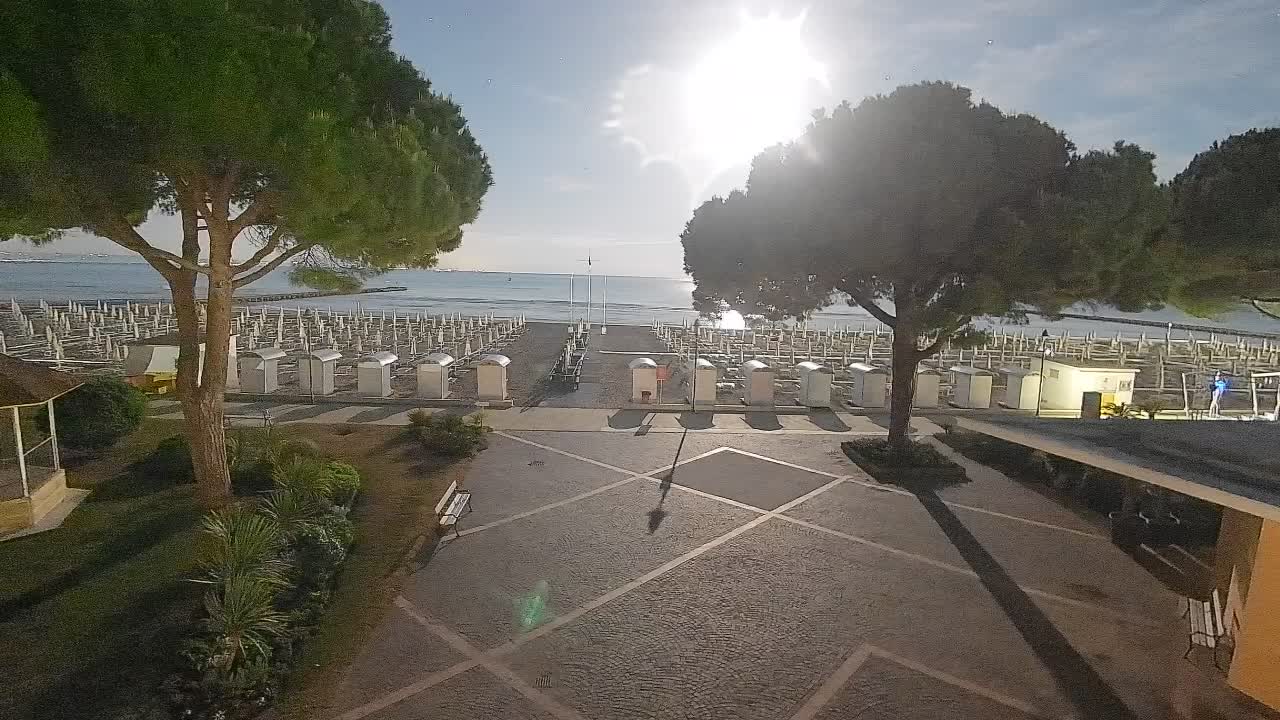 Webcam Grado – Entrée de la plage (Lido di Grado)
