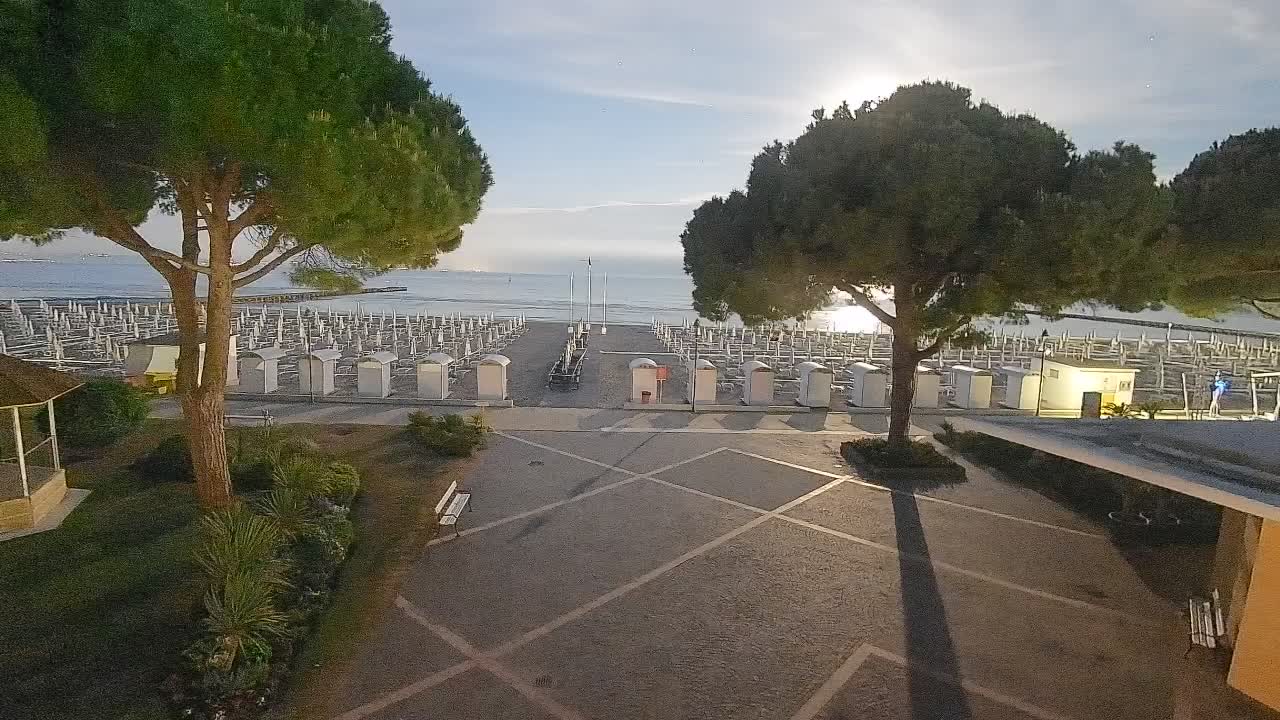Webcam de Grado – Entrada de la playa (Lido di Grado)