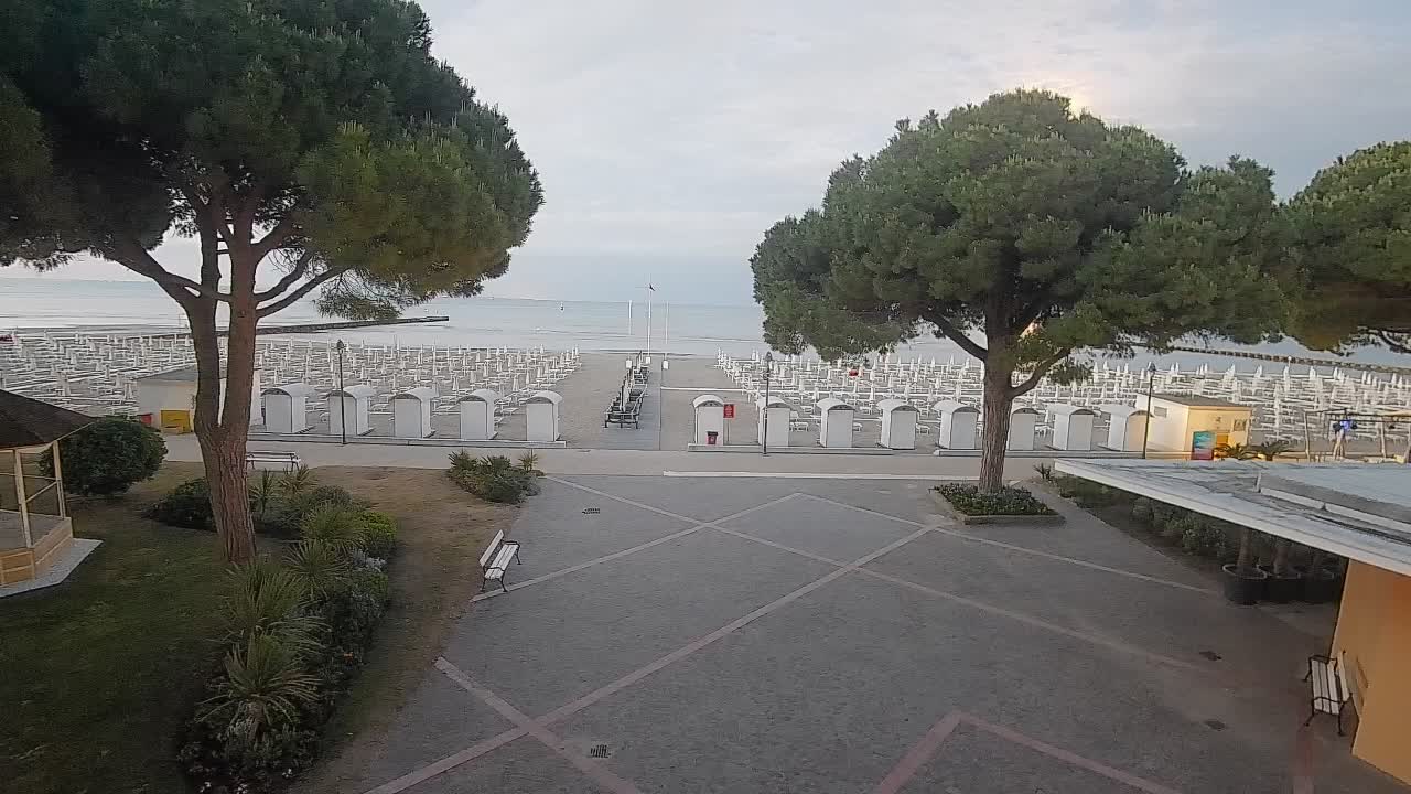 Grado Webcam – Strandzugang am Lido di Grado