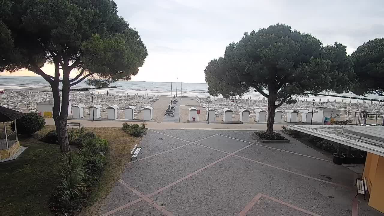Webcam de Grado – Entrada de la playa (Lido di Grado)