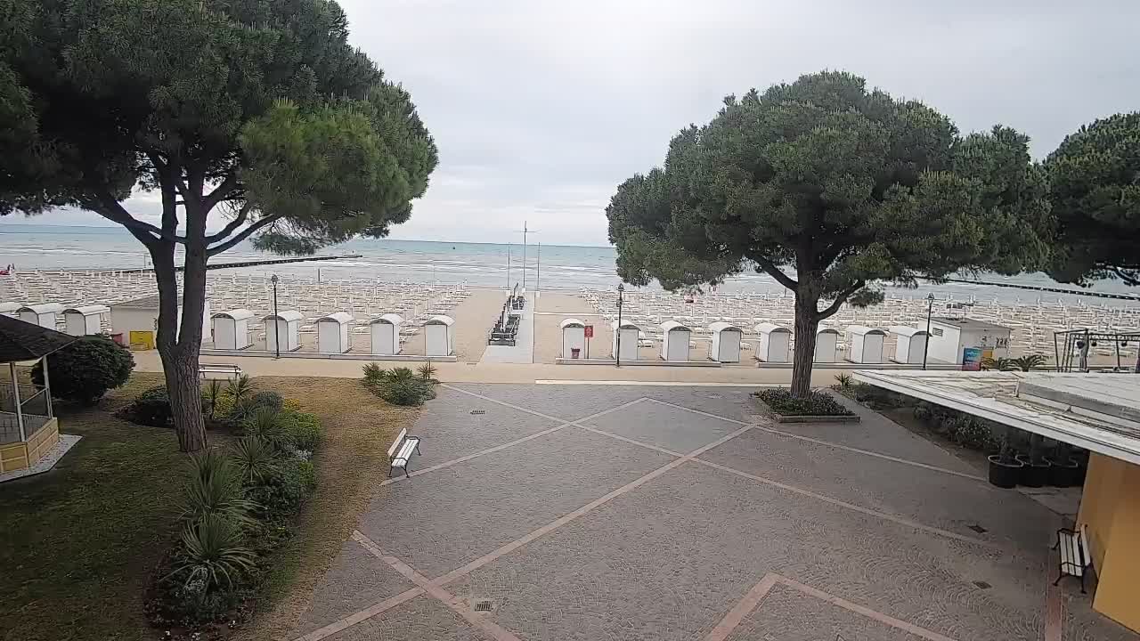 Spletna kamera Gradež (Grado) – Vhod na plažo