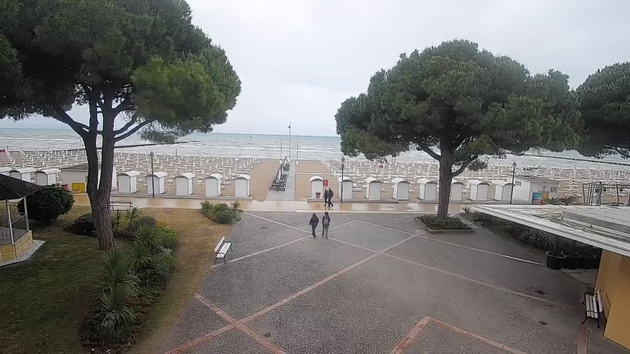 Webcam Grado – Entrée de la plage (Lido di Grado)