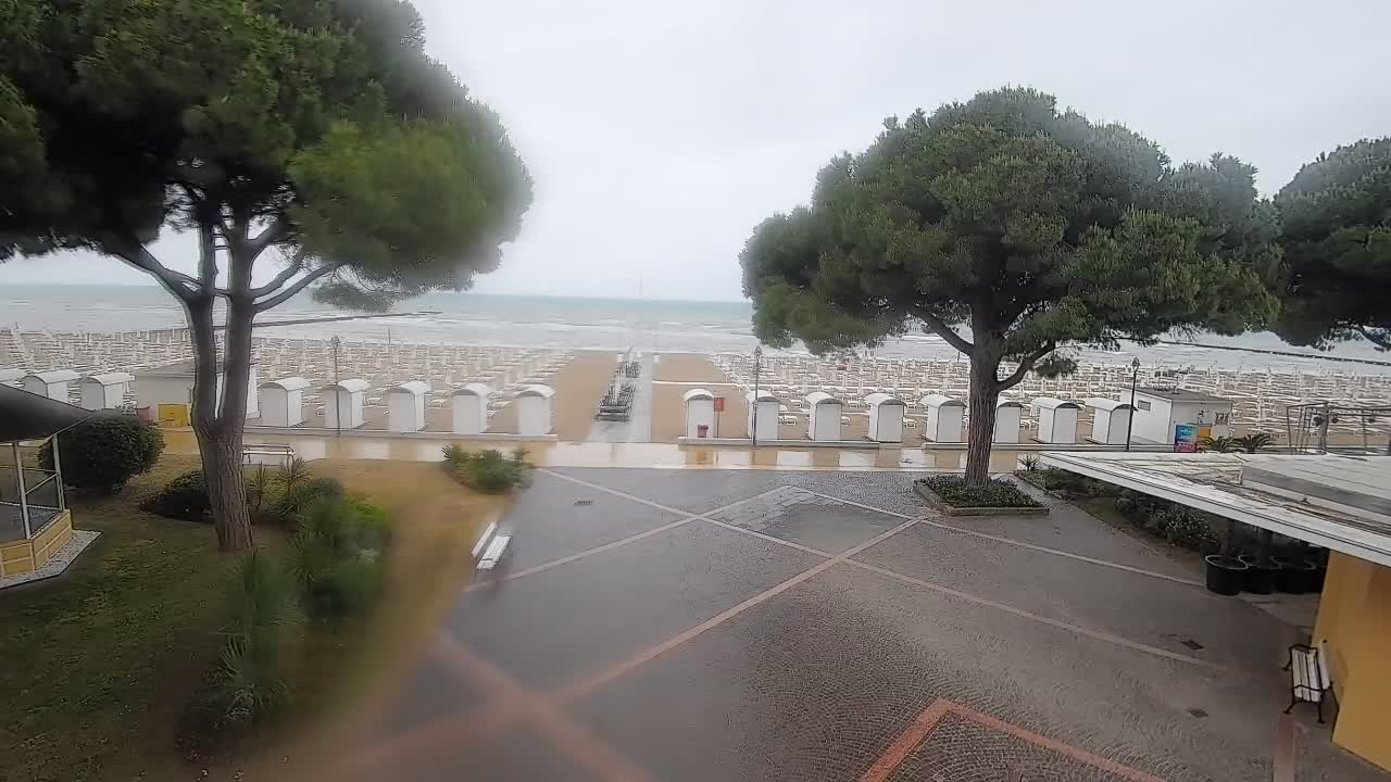 Spletna kamera Gradež (Grado) – Vhod na plažo