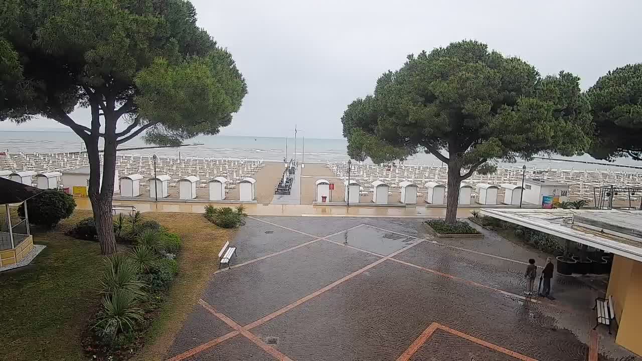 Spletna kamera Gradež (Grado) – Vhod na plažo