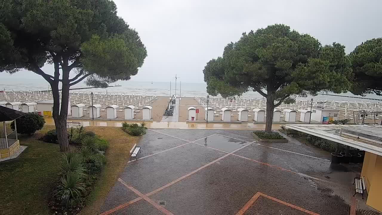 Webcam de Grado – Entrada de la playa (Lido di Grado)